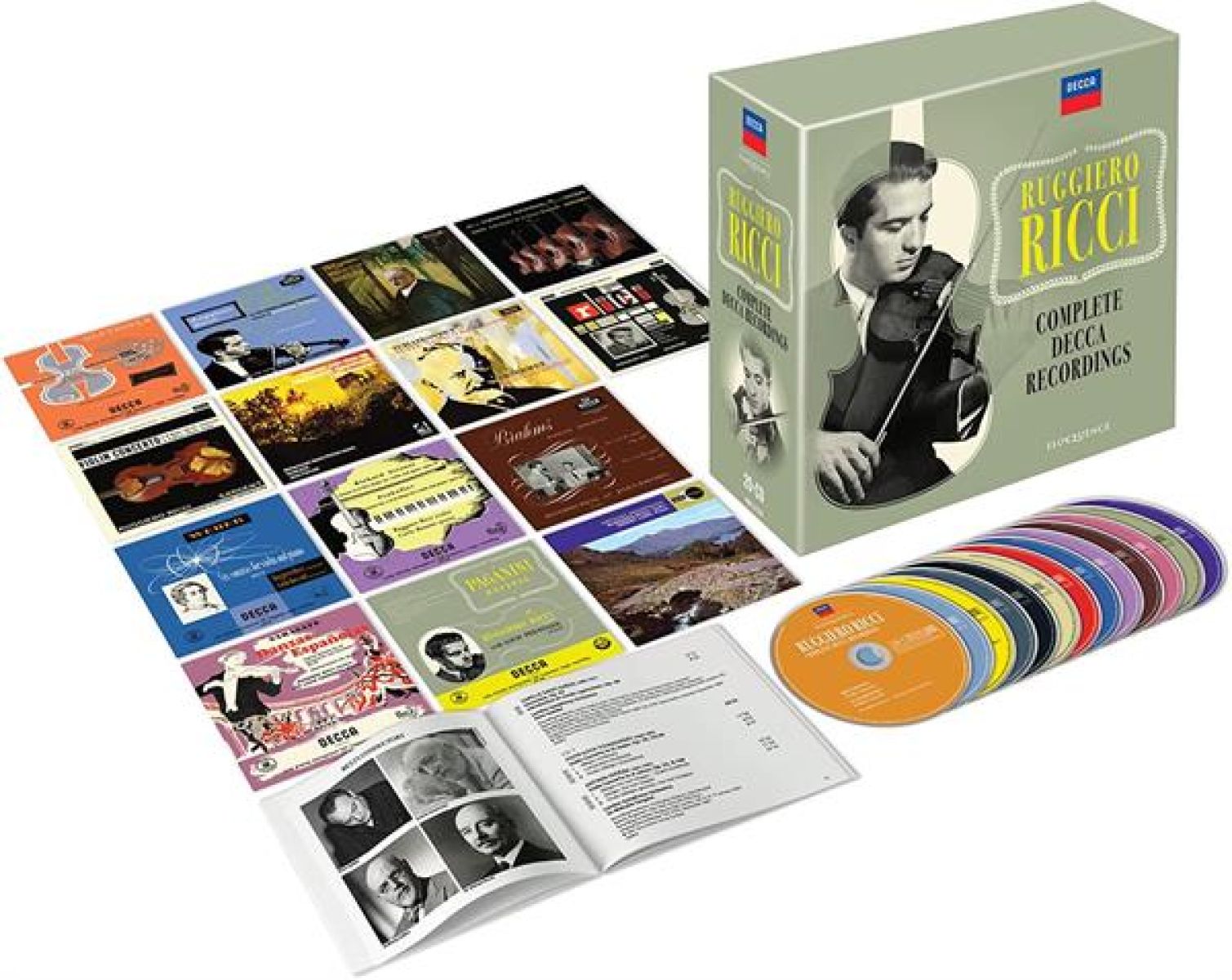 Afbeelding van Ruggiero Ricci - Complete Decca Recordings