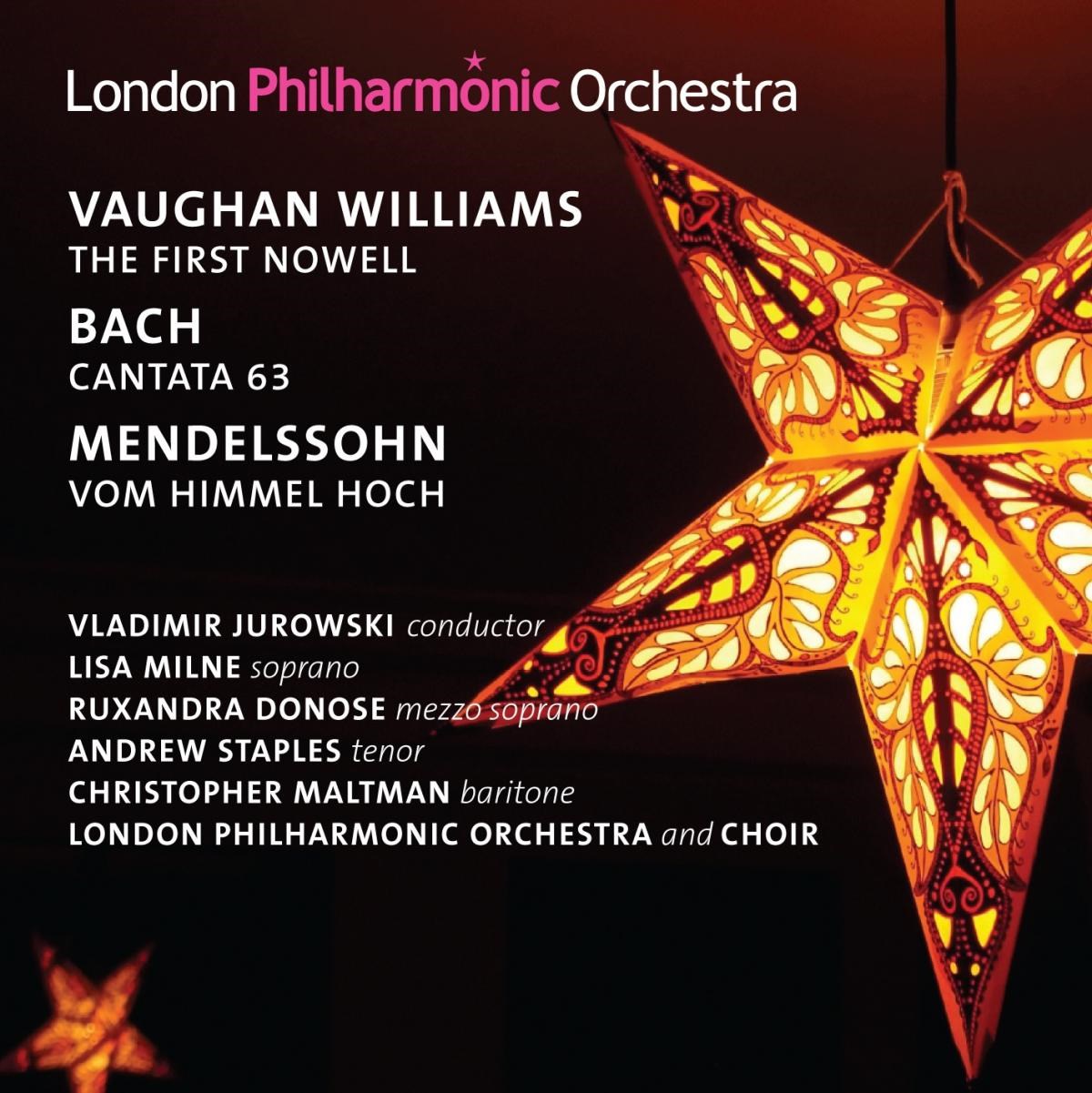 Afbeelding van London Philharmonic Orchestra, Vladimir Jurowski - Vaughan Williams | Bach | Mendelsshon