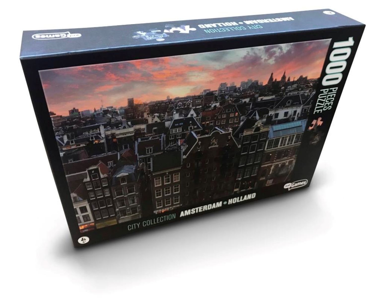 Afbeelding van Amsterdam van boven (Puzzel 1000 Stukjes)