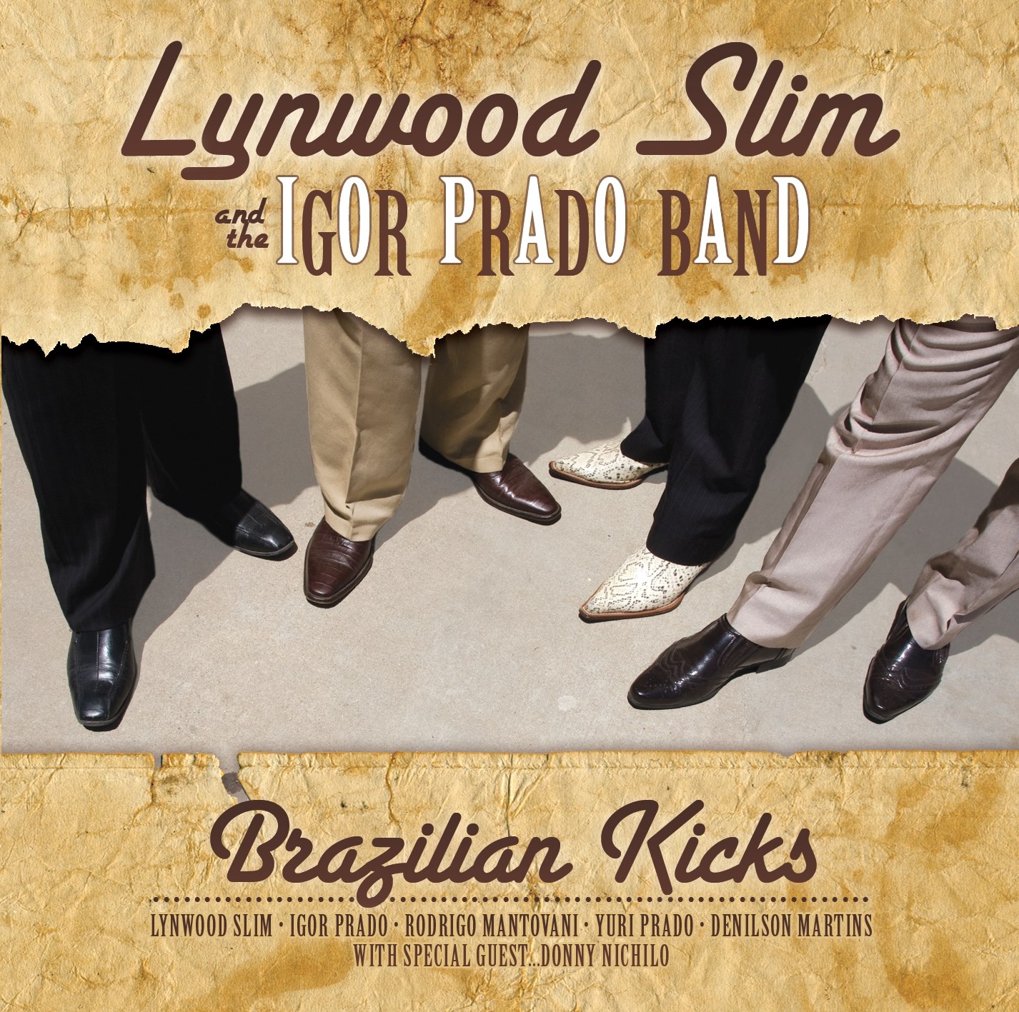 Afbeelding van Lynwood Slim, Igor Prado Band - Brazilian Kicks
