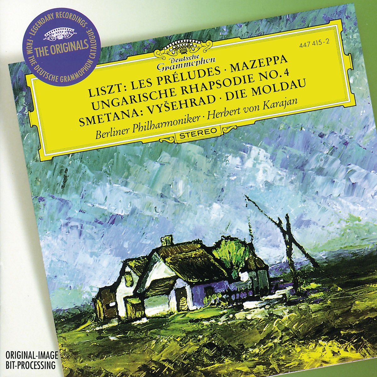 Afbeelding van Berliner Philharmoniker, Herbert Von Karajan - Orchestral Works Liszt & Smetana