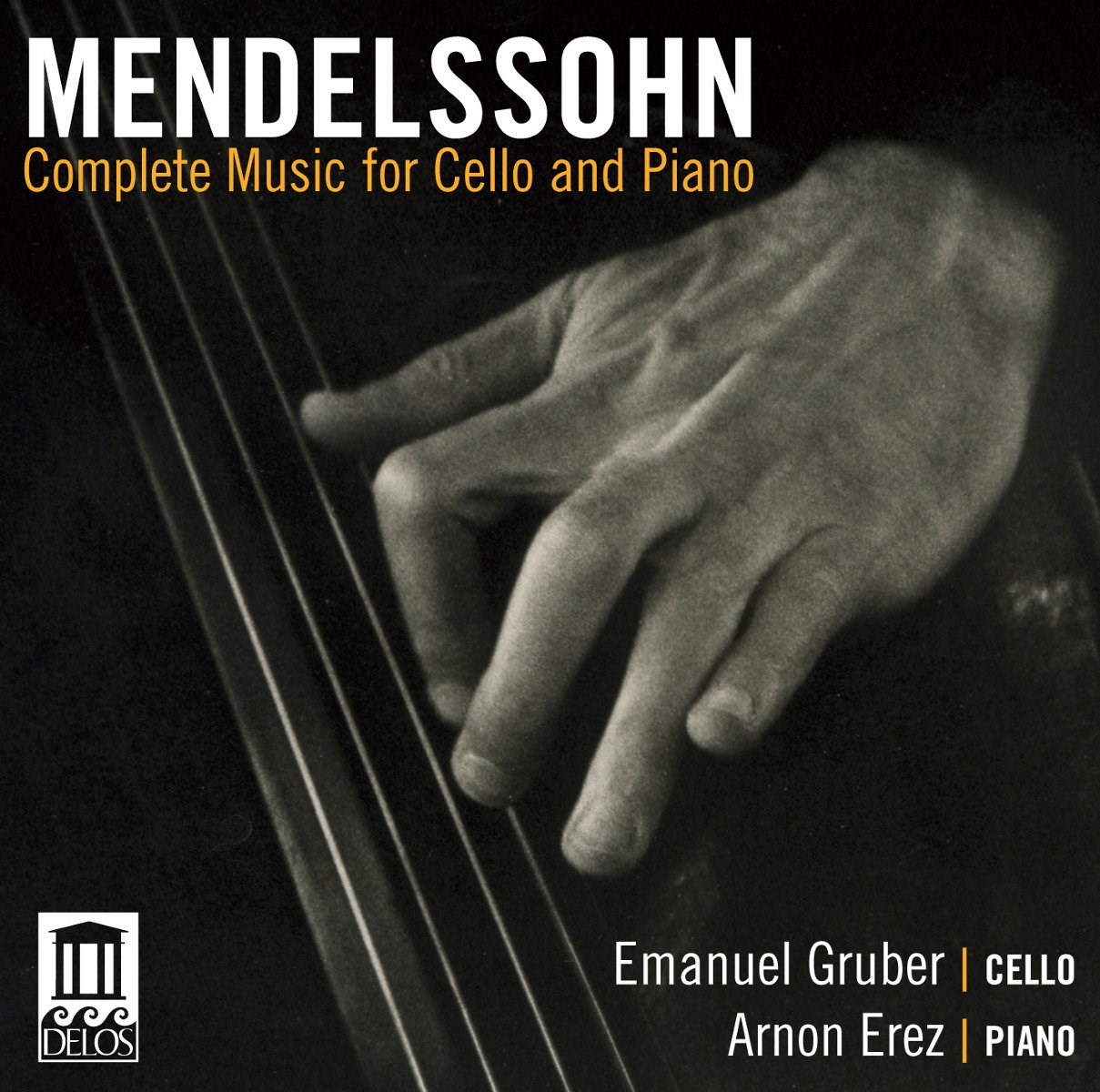 Afbeelding van Emanuel Gruber & Arnon Erez - Mendelssohn: Complete Music For Cello And Piano
