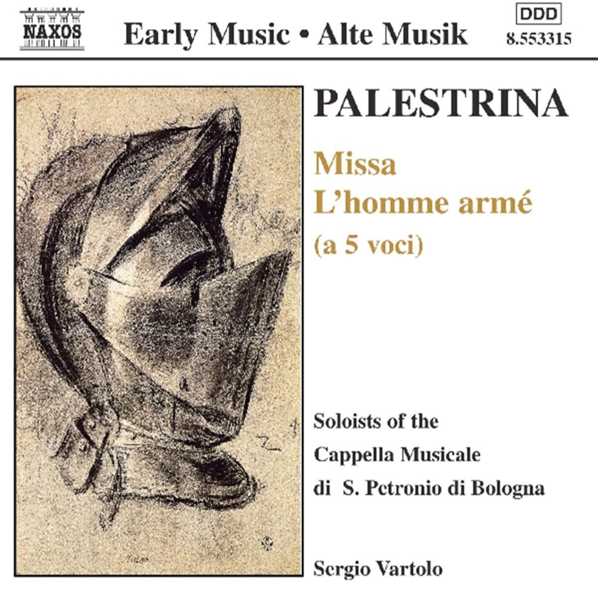 Cappella Musicale Di San Petrionio Di Bologna, Sergio Vartolo - Palastrina: Missa L'Homme Arme
