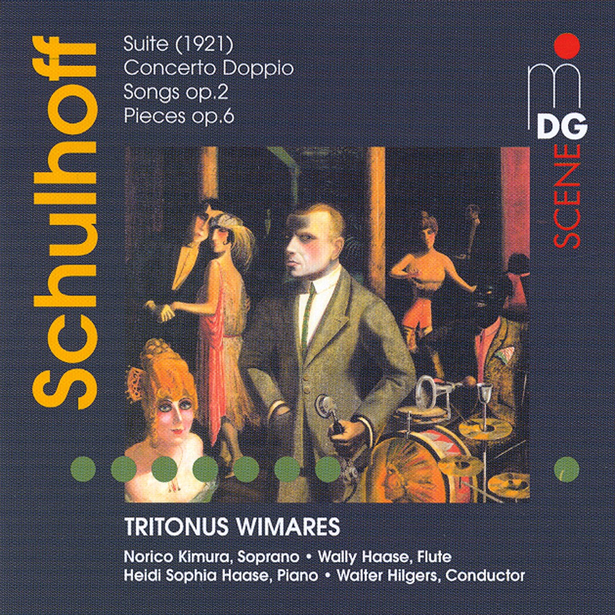 Tritonus Wimares, Norico Kimura, Wally Hase, Heidi Sophia Hase, Walter Hilgers - Schulhoff: Suite (1921) | Concerto Doppio | Songs Op. 2 | Pieces Op. 6
