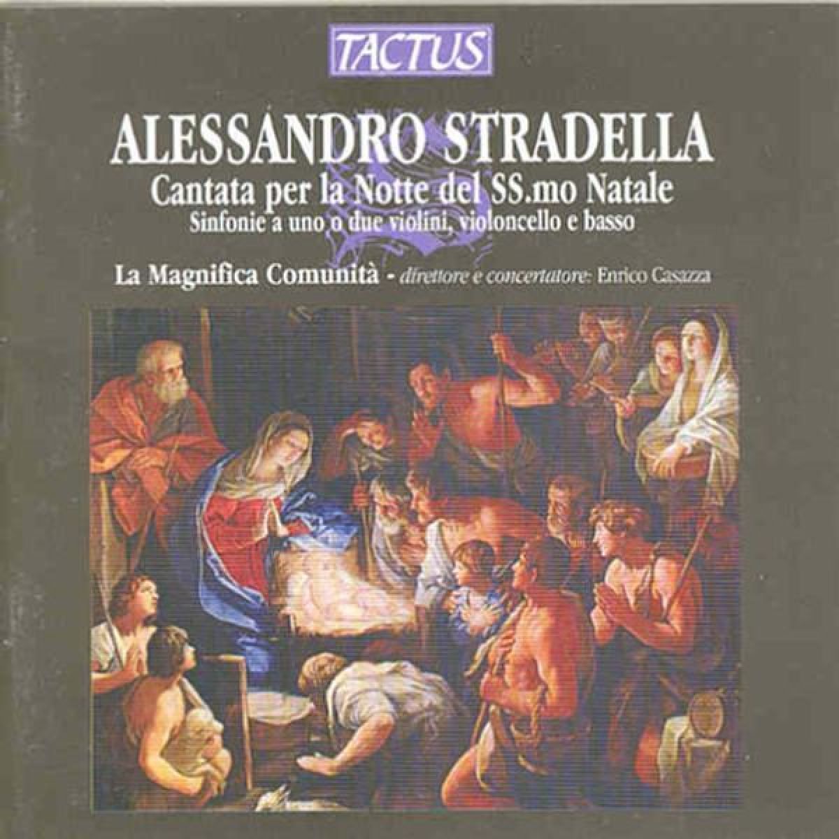 La Magnifica Comunità, Enrico Casazza - Stradella: Cantatas for Christmas Eve And Sinfonias
