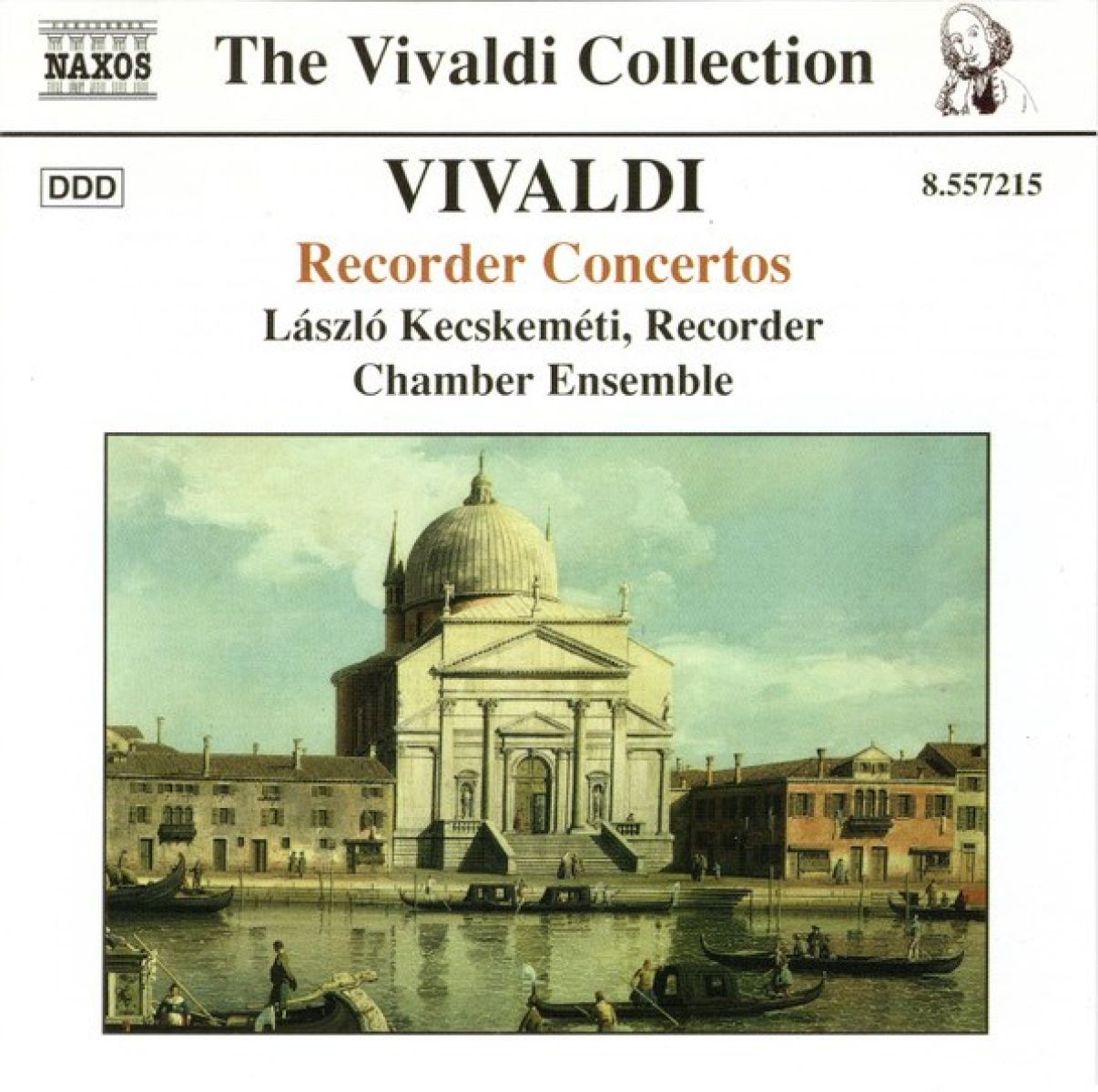 Afbeelding van Lászó Kecskemeti, Chamber Ensemble - Vivaldi: Recorder Concertos