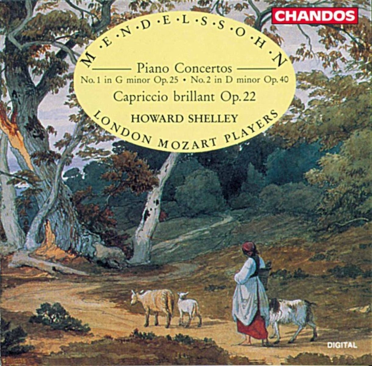 Afbeelding van London Mozart Players - Mendelssohn: Piano Concertos
