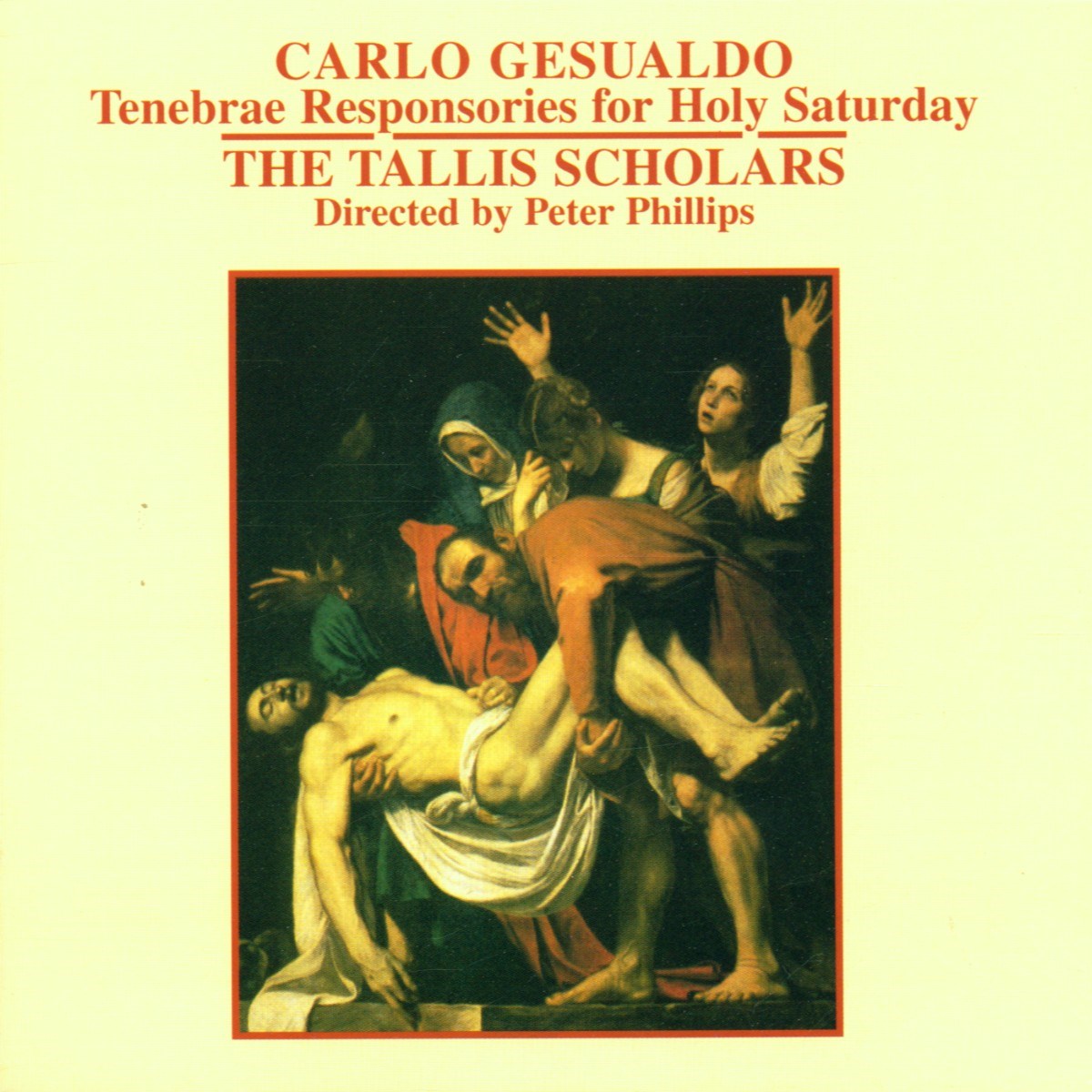 Afbeelding van The Tallis Scholars, Peter Phillips - Tenebrae Responsories Zum Original Soundtrack.