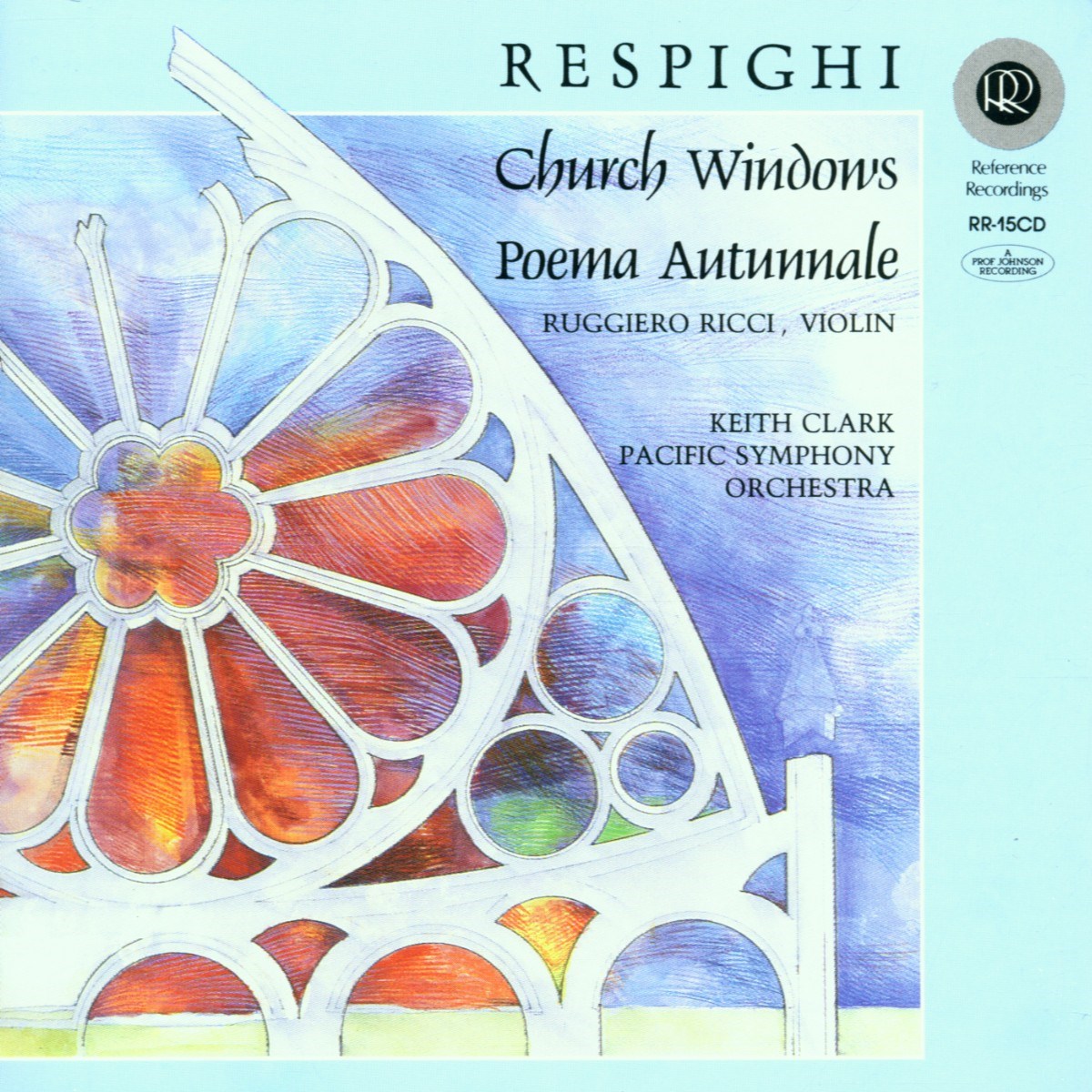 Afbeelding van Pacific Symphony Orchestra, Keith Clark - Respighi: Church Windows | Poema Autunnale