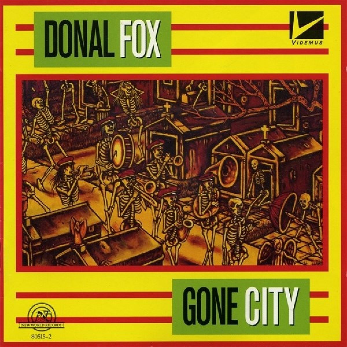 Afbeelding van Quincy Troupe, William Brown, Donal Fox, Oliver Lake, John Lockwood, Eric Thomas - Fox: Gone City