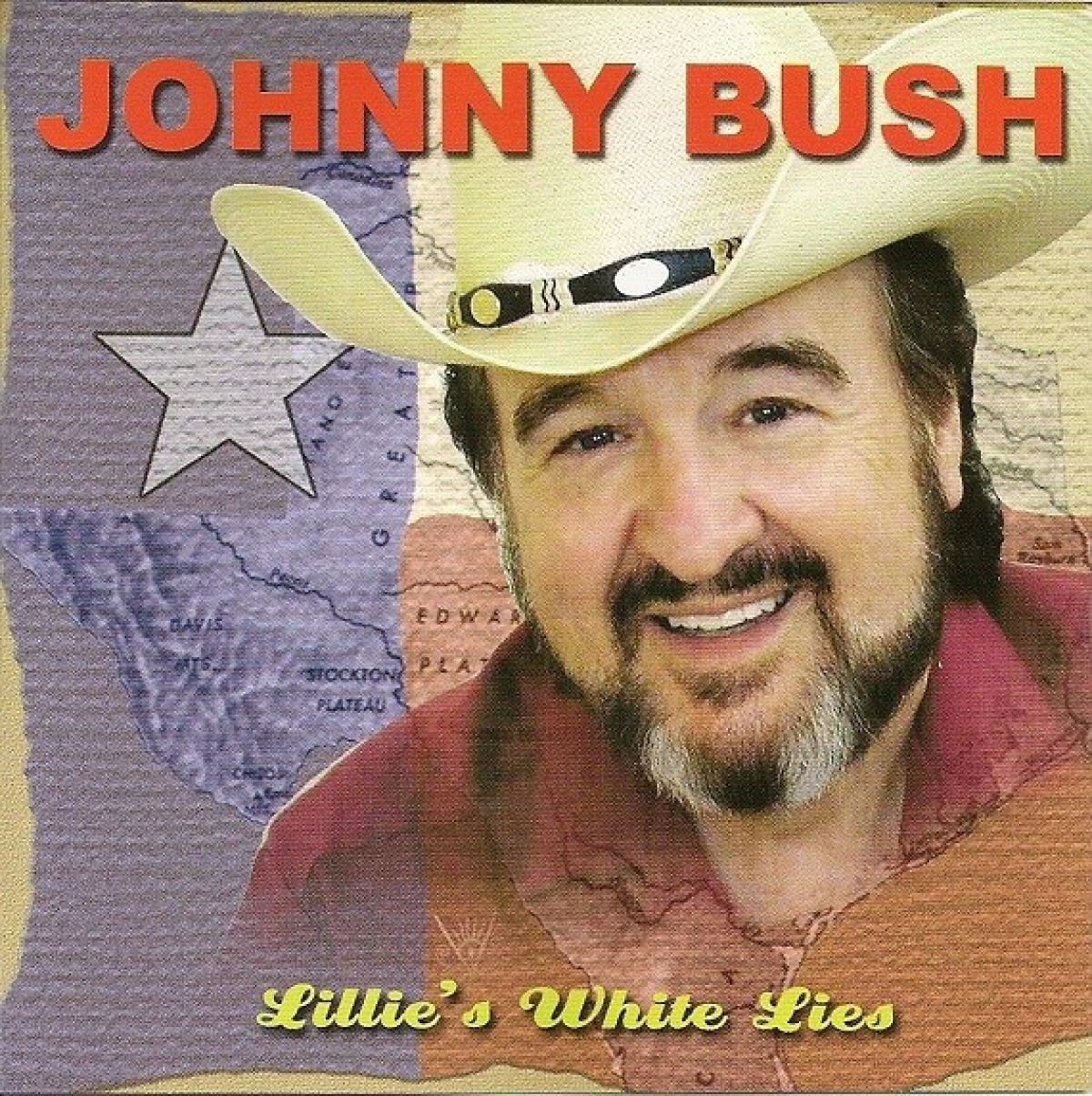 Afbeelding van Johnny Bush - Lillie's White Lies