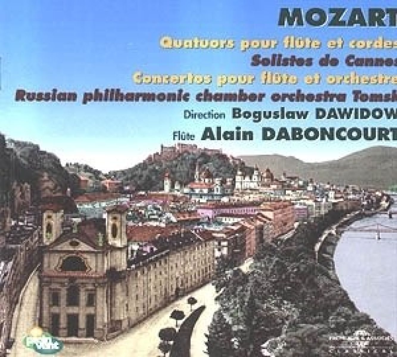 Afbeelding van Alain Daboncourt & Orchestre - Mozart Concertos Pour Flute