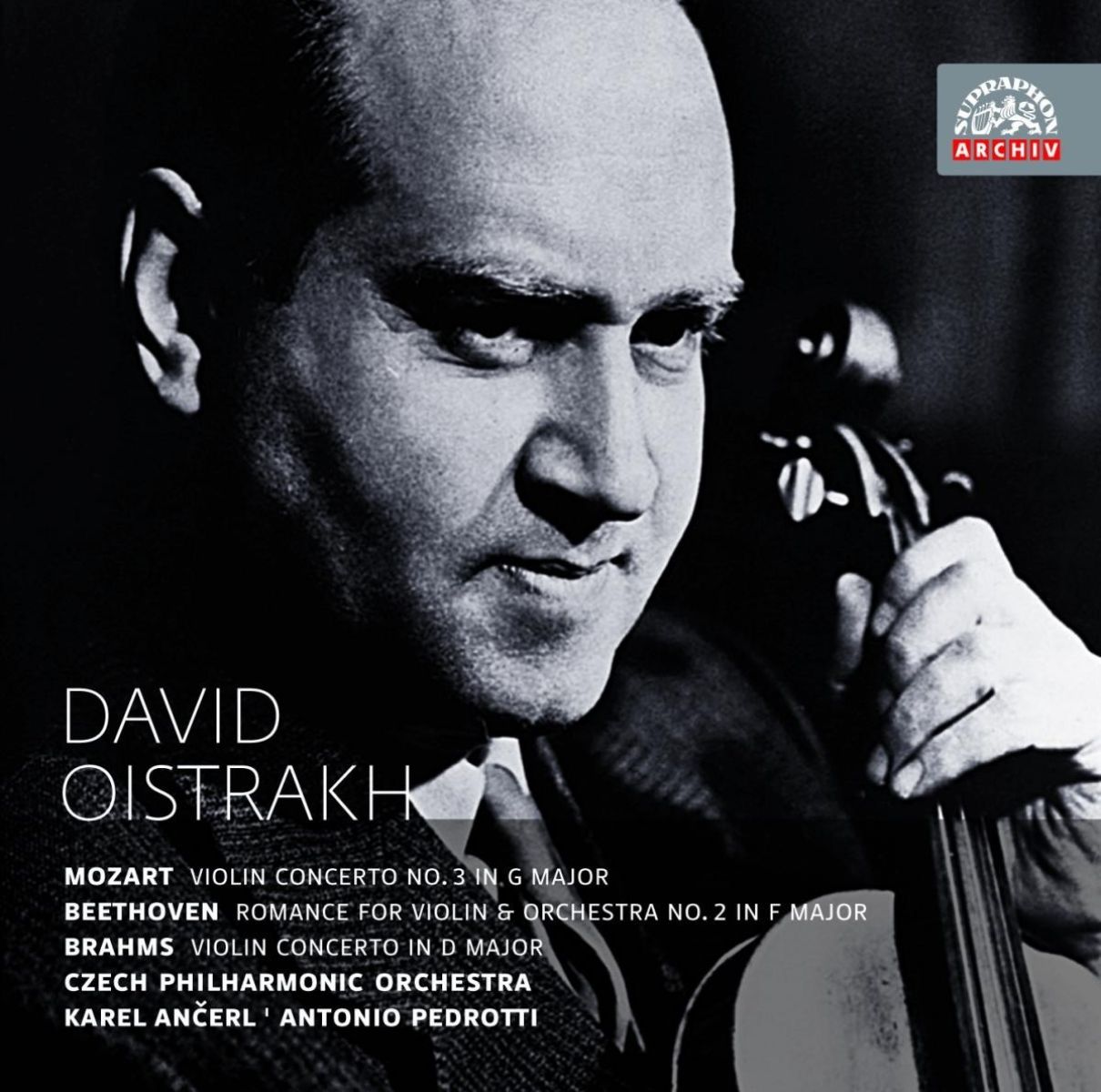 Afbeelding van David Oistrach - Mozart, Beethoven & Brahms: Violin Concertos