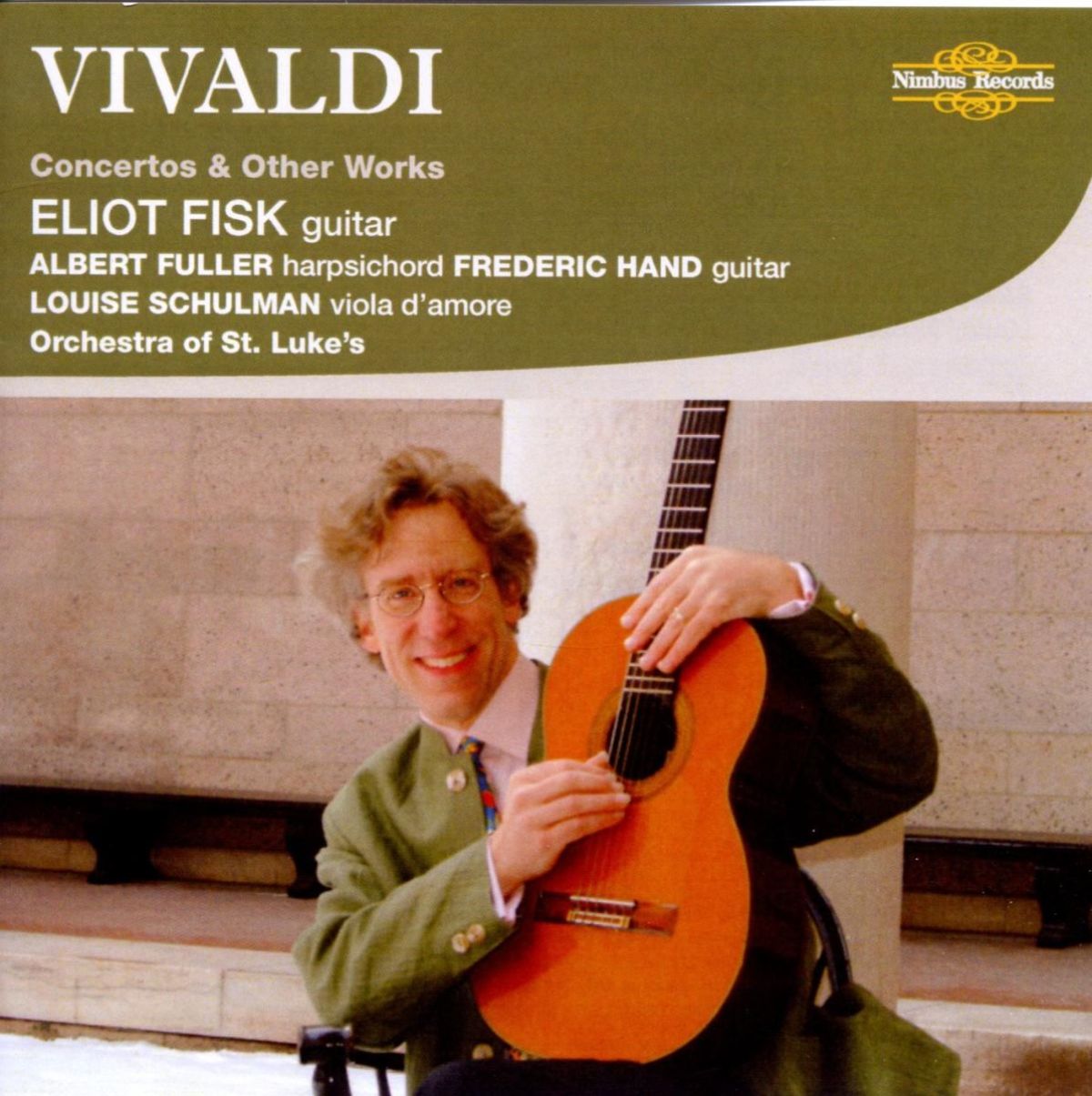 Afbeelding van Eliot Fisk, Albert Fuller, Frederic Hand, Louise Schulman, Orchestra Of St.Luke's - Vivaldi: Concertos And Other Works