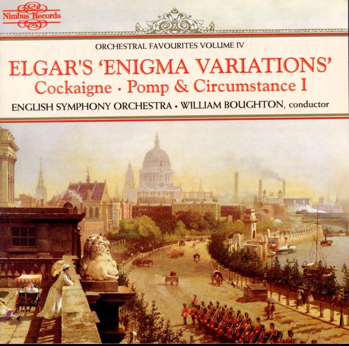 Afbeelding van English Symphony Orchestra, William Boughton - Elgar's 'Enigma Variotions'