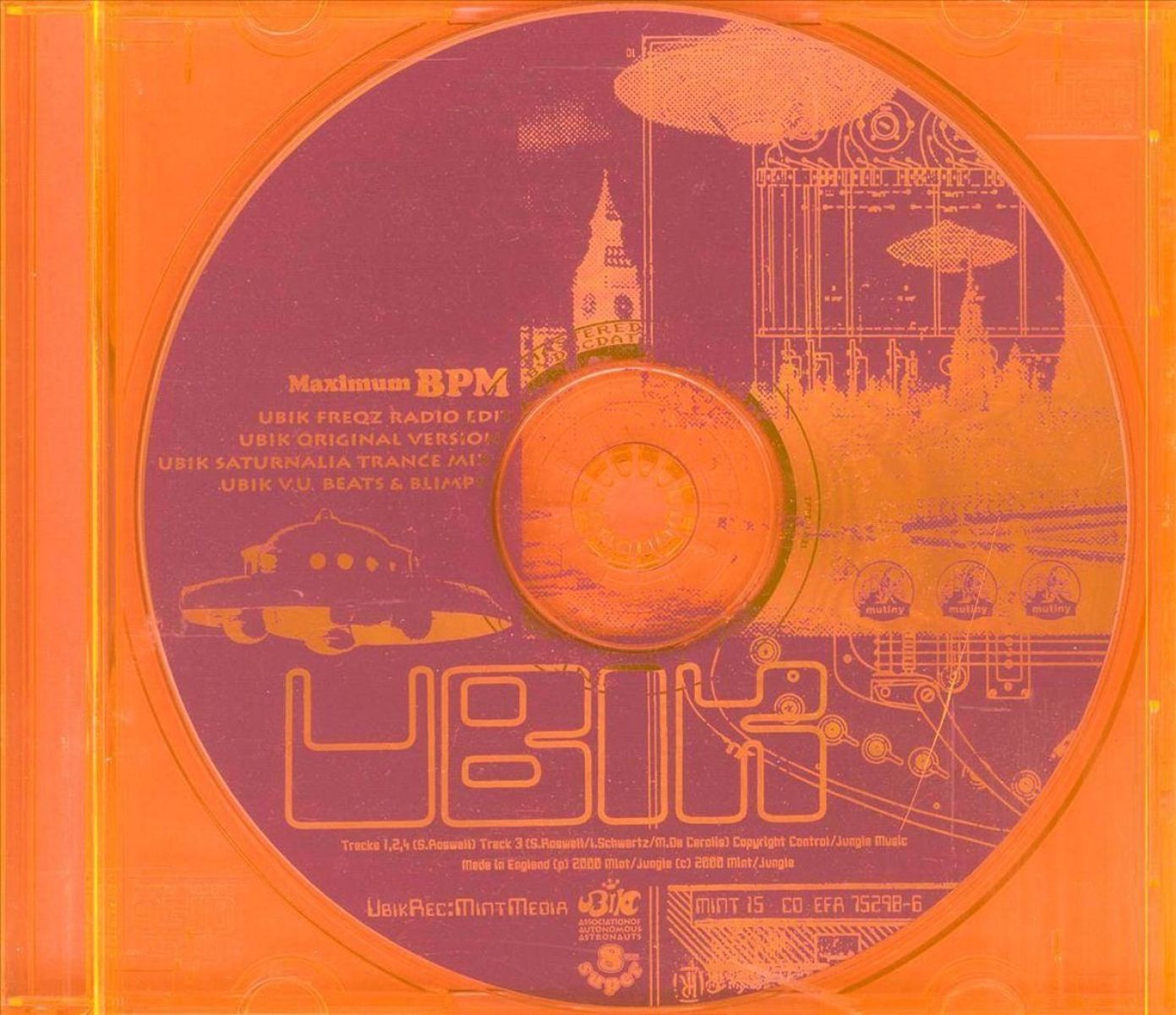 Ubik Feat. Sterling Roswell - Ubik Freqz
