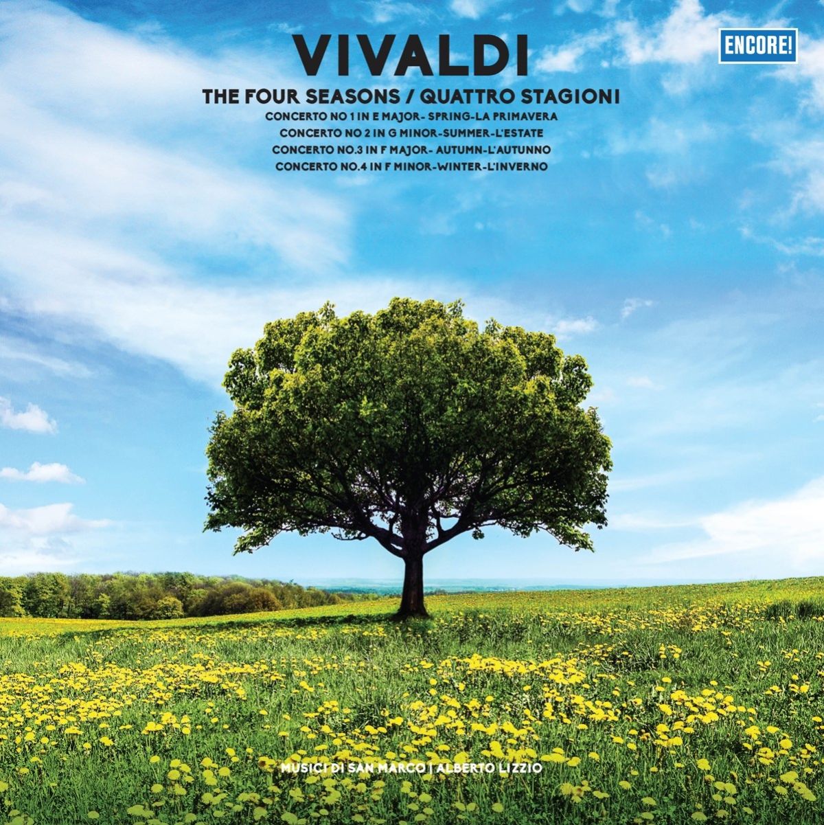 Afbeelding van Musici Di San Marco & Lizzio Alberto - Vivaldi: The Four Seasons