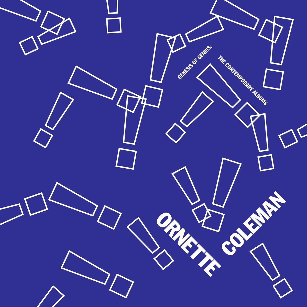 Ornette Coleman - Genesis Of Genius: The Contemporary Recordings