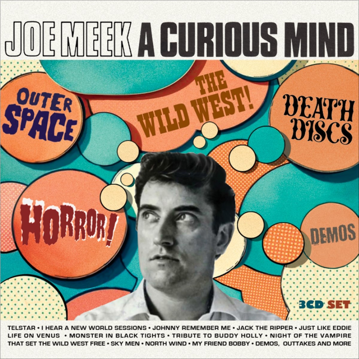 Afbeelding van Various Artists - Joe Meek: A Curious Mind (Outer Space, Horror!, Death Discs, The Wild West!, Demos)