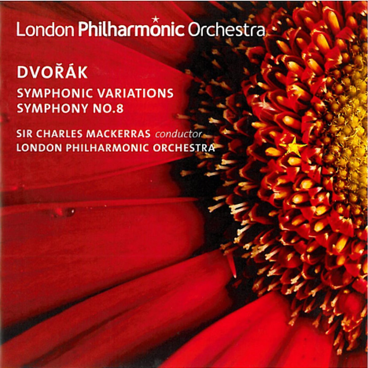 Afbeelding van Sir Charles Mackerras, London Philharmonic Orchestra - Dvořák: Symphonic Variations |Symphony No.8