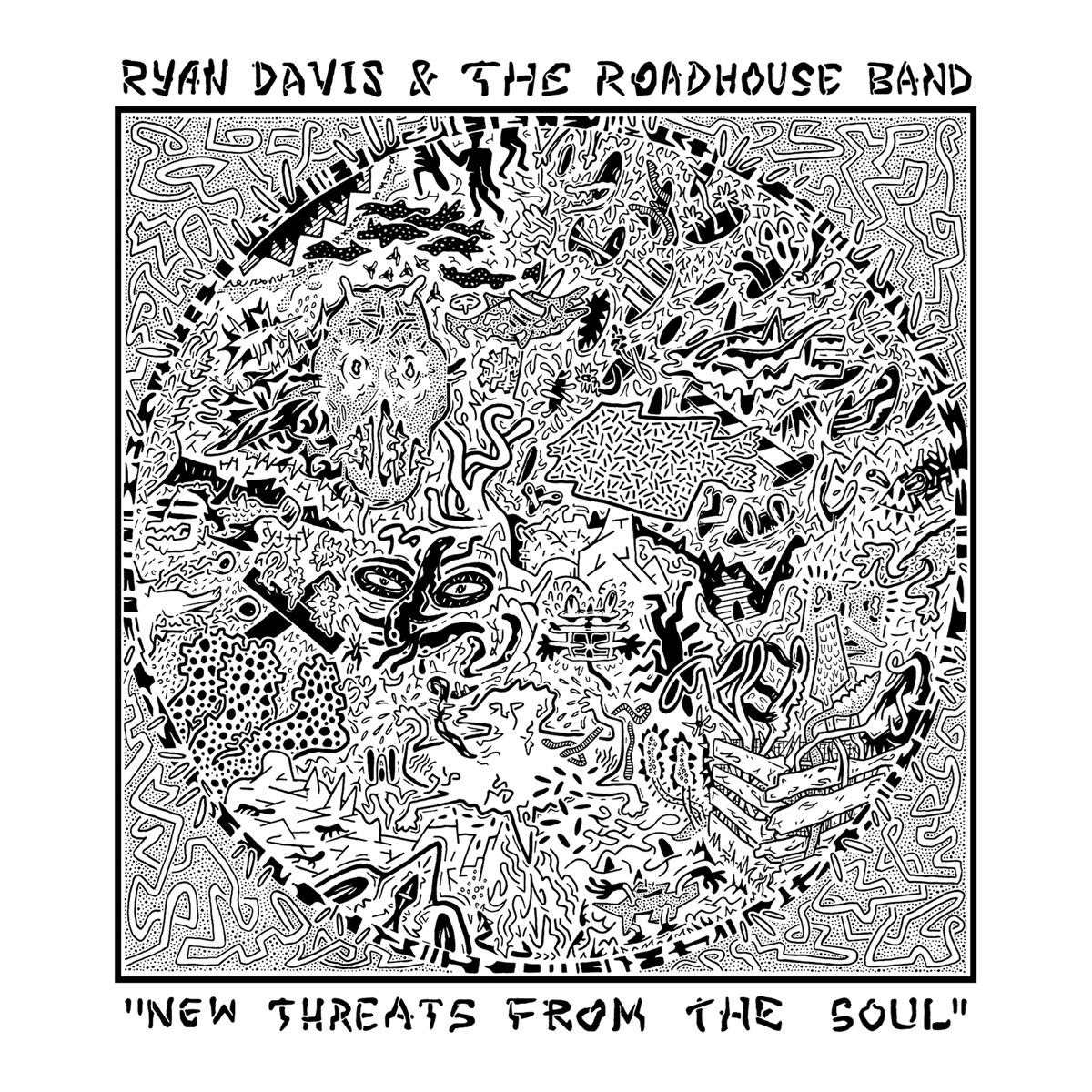 Afbeelding van Ryan Davis & The Roadhouse Band - New Threats From The Soul