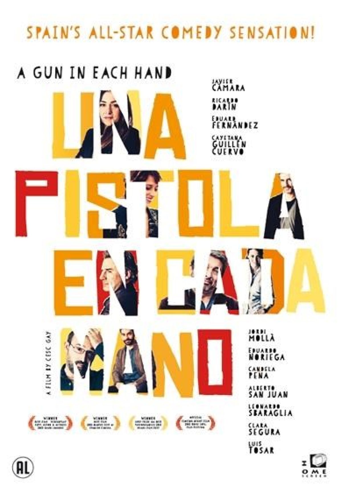Una pistola en cado mano