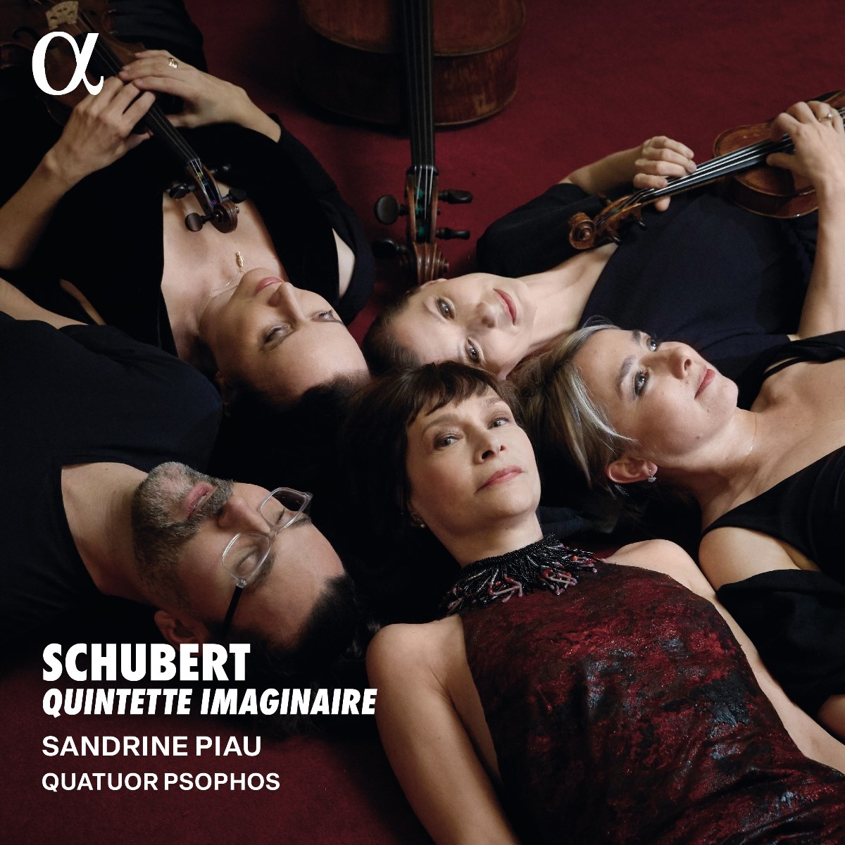 Afbeelding van Sandrine Piau, Quatuor Psophos - Schubert: Quintette Imaginaire