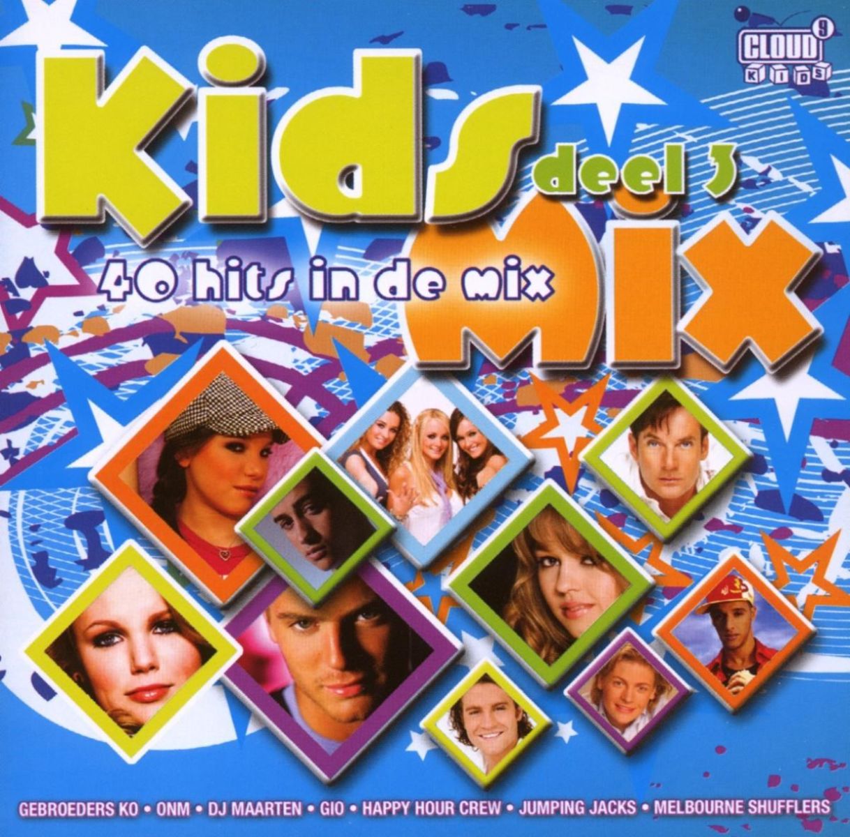 Afbeelding van Various Artists - Kids Mix - 40 Hits In The Mix Dl. 3