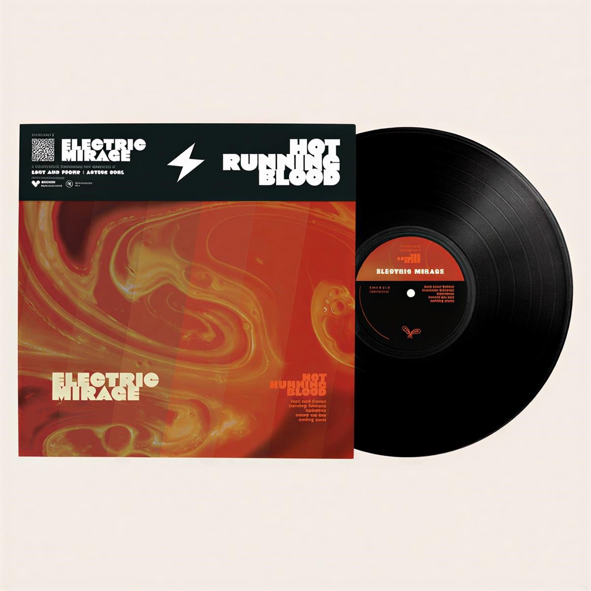 Hot Running Blood - Electric Mirage / Marble Slab
