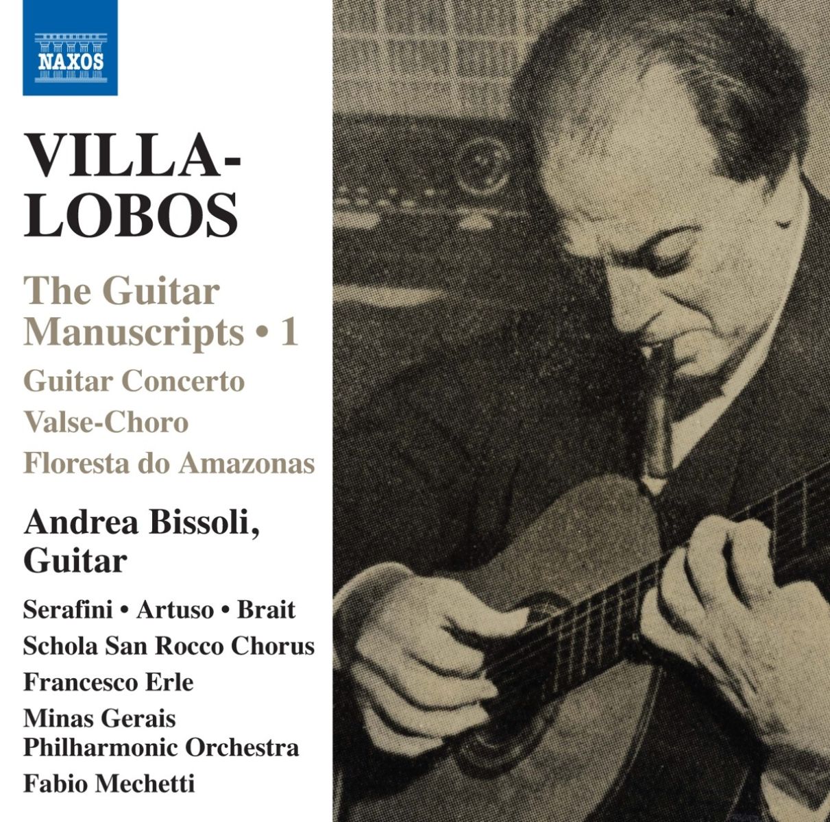 Afbeelding van Andrea Bissoli - Villa-Lobos: The Guitar Manuscripts – 1