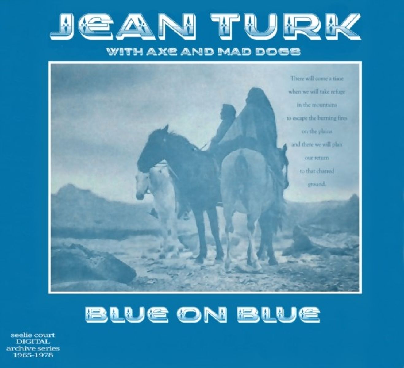 Afbeelding van Jean Turk / Axe & Mad Dogs - Blue On Blue
