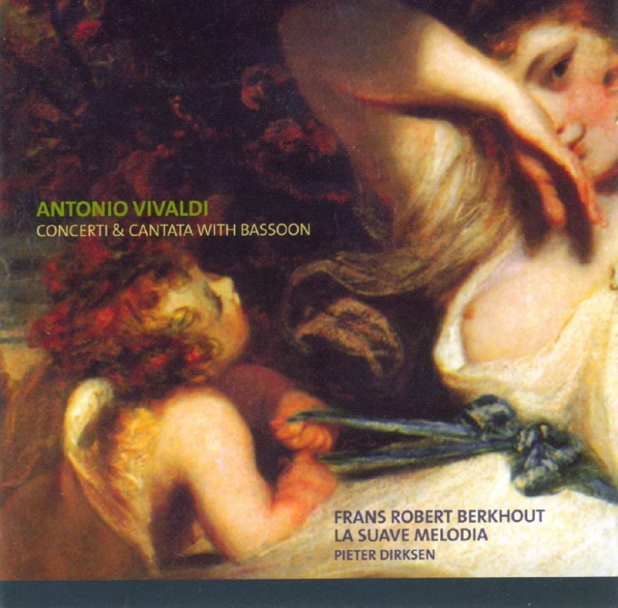 Afbeelding van Frans Berkhout, La Suave Melodia, Pieter Dirksen - Vivaldi: Concerti & Cantata With Bassoon
