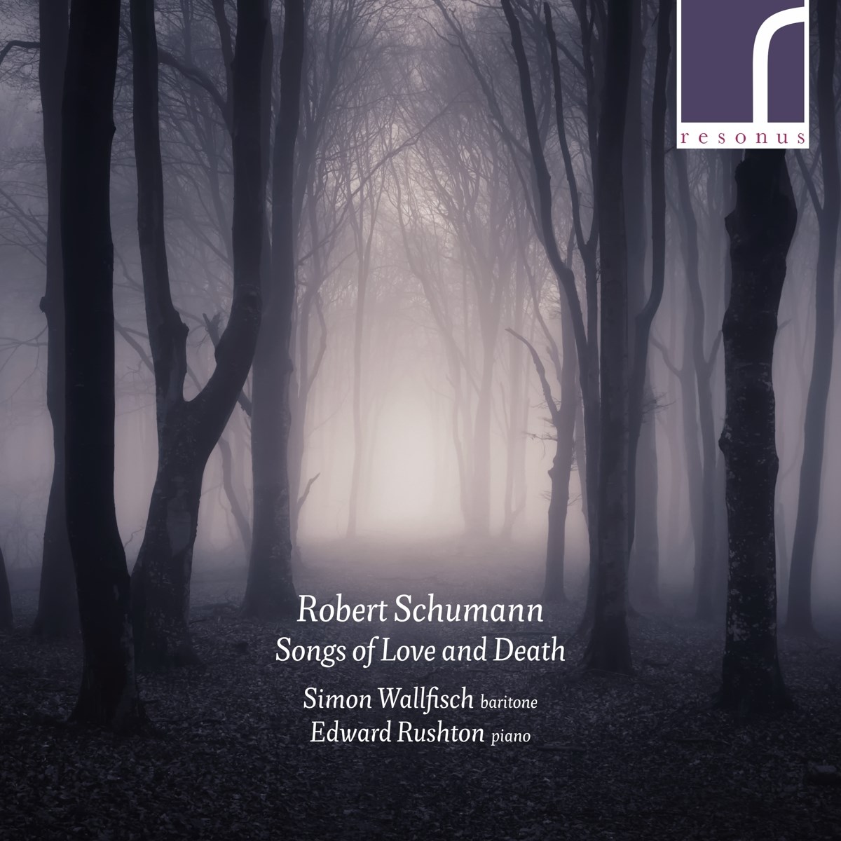 Afbeelding van Simon Wallfisch, Edward Rushton - Schumann: Songs Of Love And Death