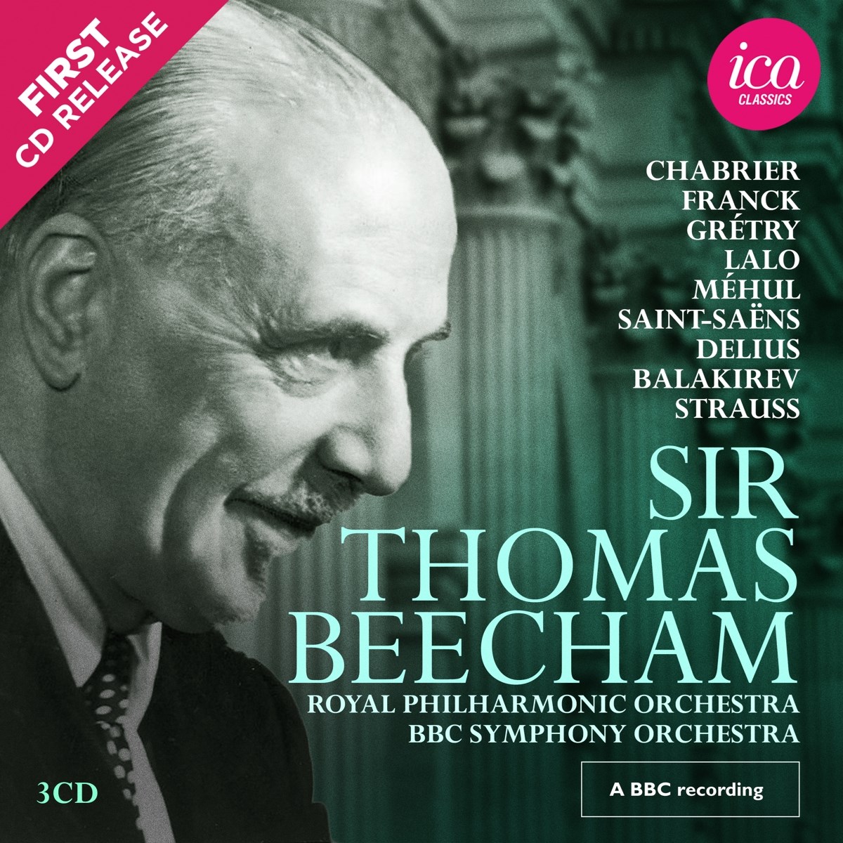 Afbeelding van Royal Philharmonic Orchestra, Sir Thomas Beecham - Sir Thomas Beecham, Vol. 2 (Live)