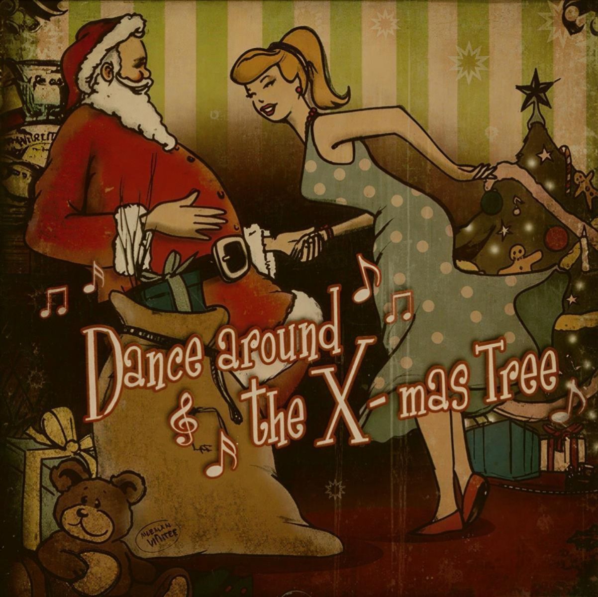 Afbeelding van Various Artists - Dance Around The X-Mas Tree