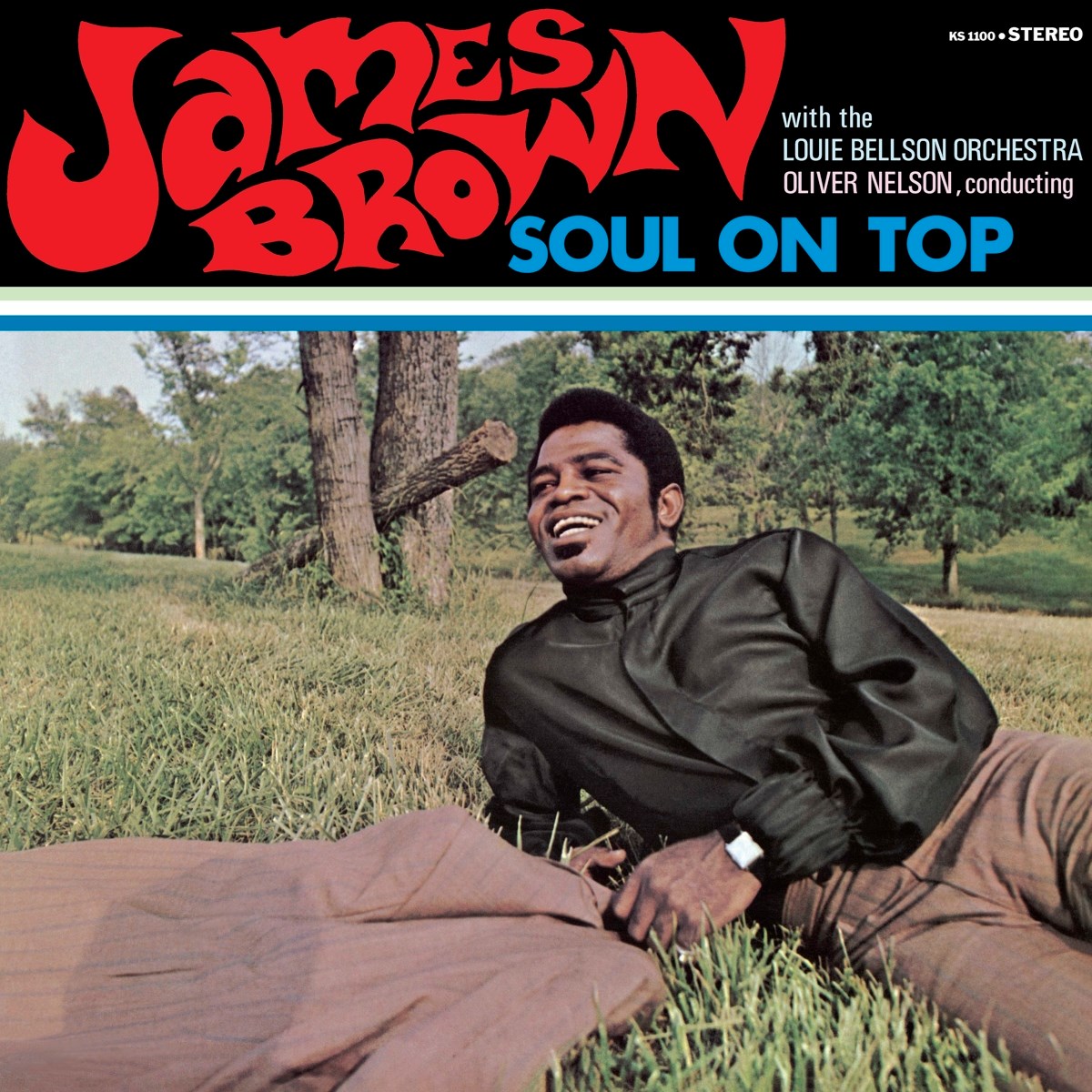 Afbeelding van James Brown With Oliver Nelson Conducting Louie Bellson Orchestra - Soul On Top
