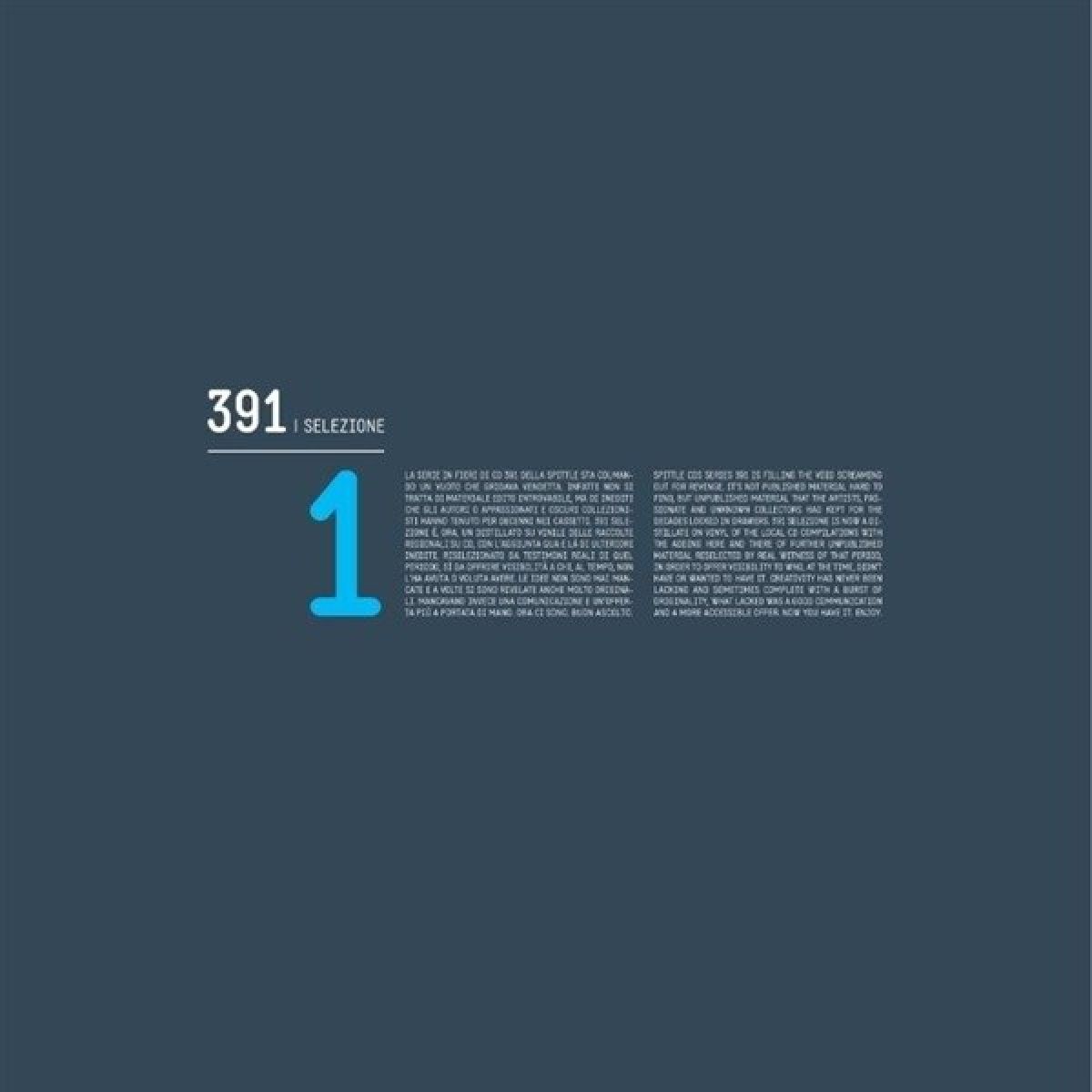 Afbeelding van Various Artists - 391 | Selezione 1
