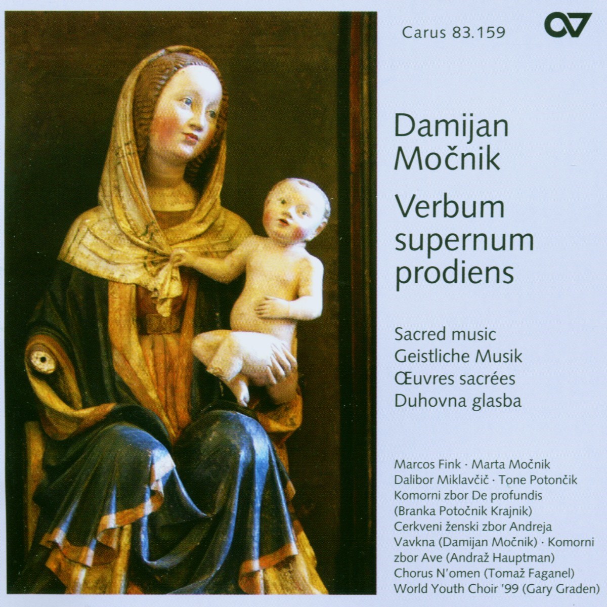 Profundis Chamber Choir, Andrej Vavken Women's Church Choir, Damjian Mocnik - Mocnik: Verbum Supernum Prodiens