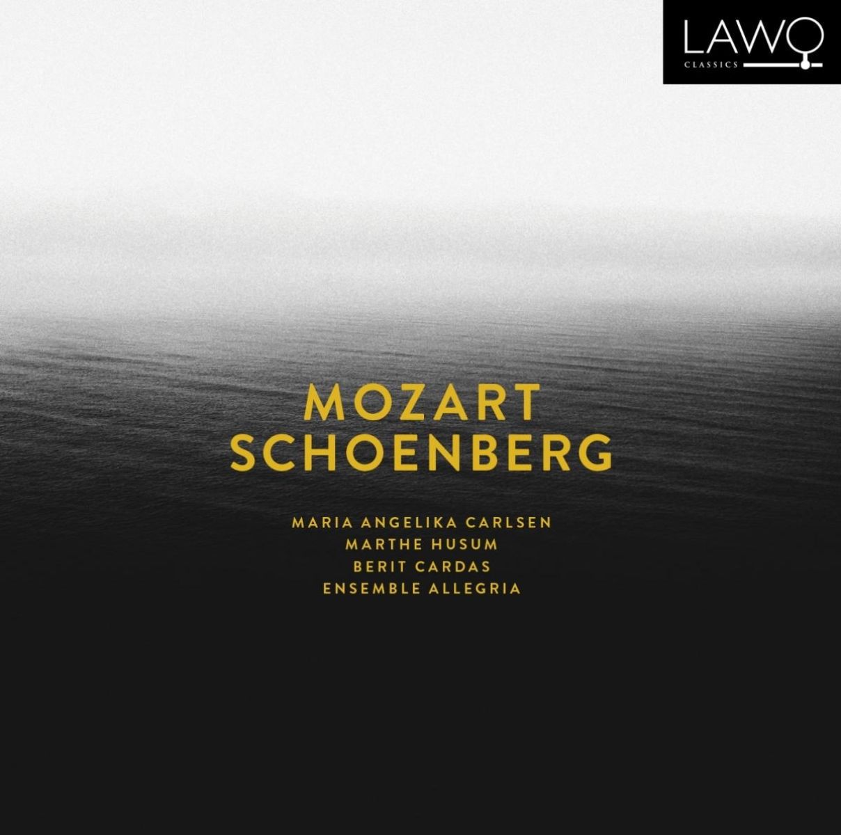 Afbeelding van Ensemble Allegria, Maria Angelika Carlsen, Marthe Husum, Berit Cardas - Mozart / Schoenberg