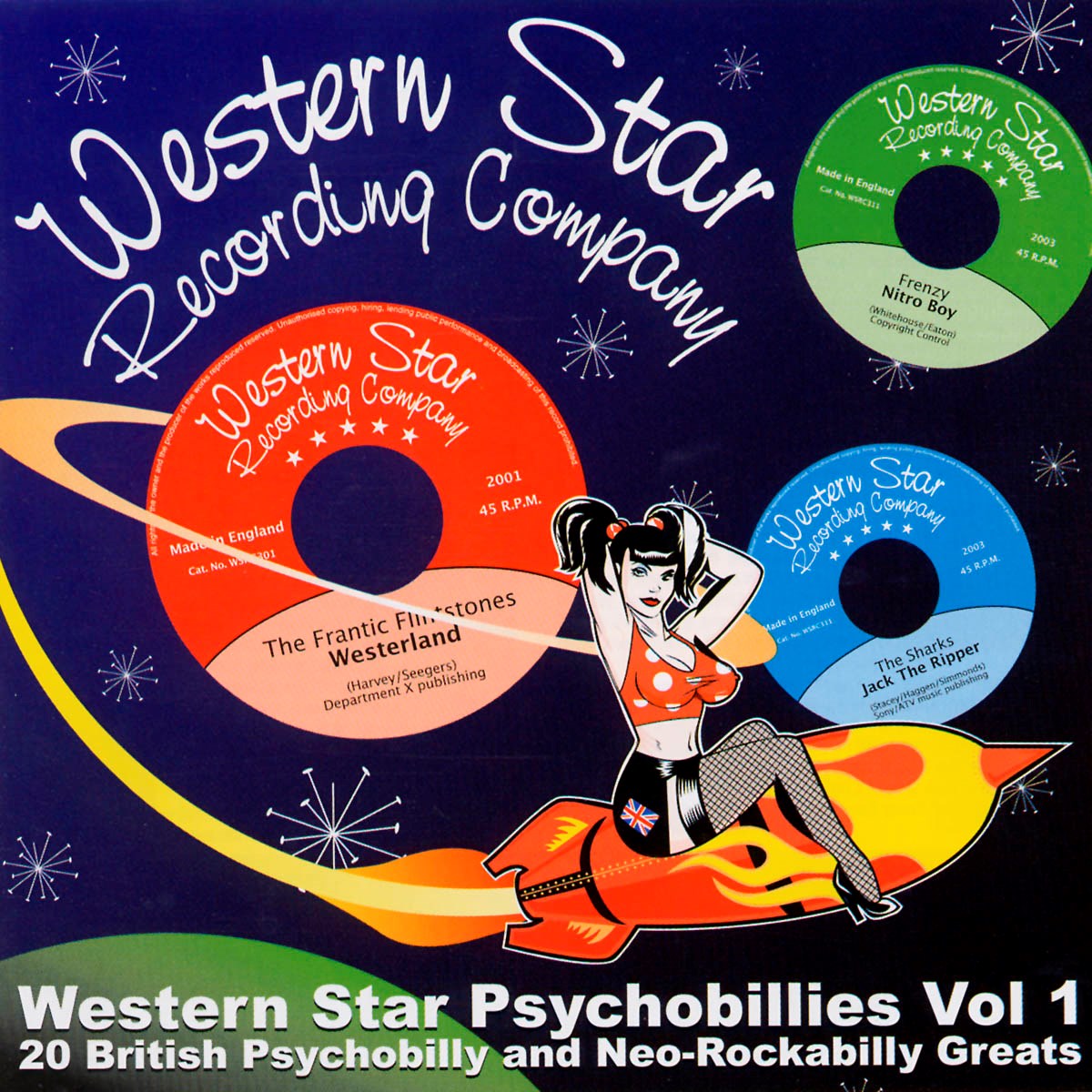 Various Artists - Western Star Psychobillies Vol 1