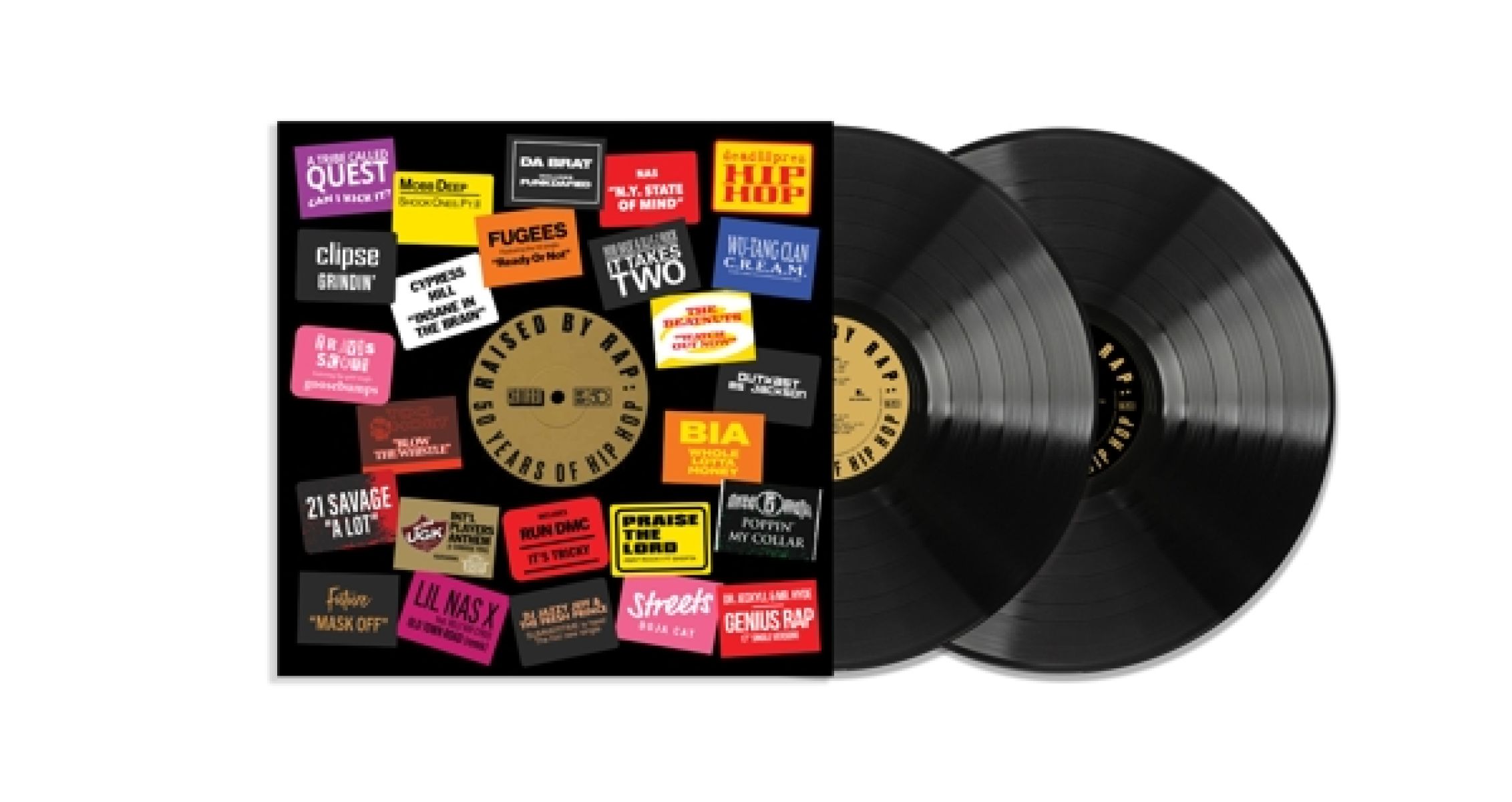 Afbeelding van Various Artists - Raised By Rap: 50 Years Of Hip Hop