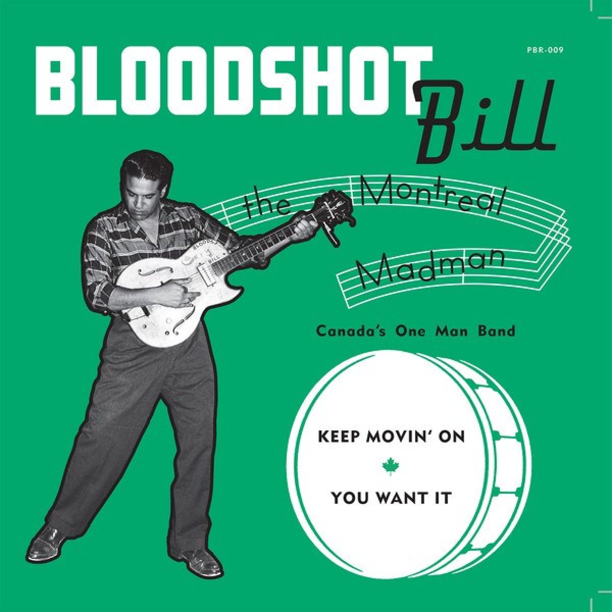 Afbeelding van Bloodshot Bill - Keep Movin' On