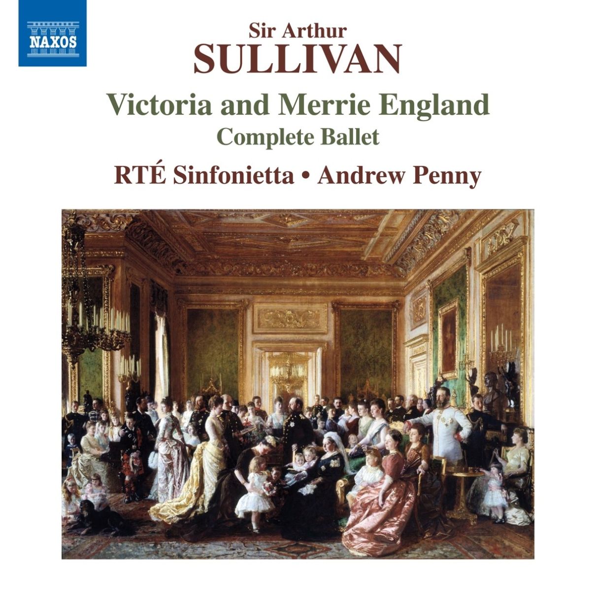 Afbeelding van RTÉ Concert Orchestra, Andrew Penny - Sullivan: Victoria And Merrie England (Complete Ballet)