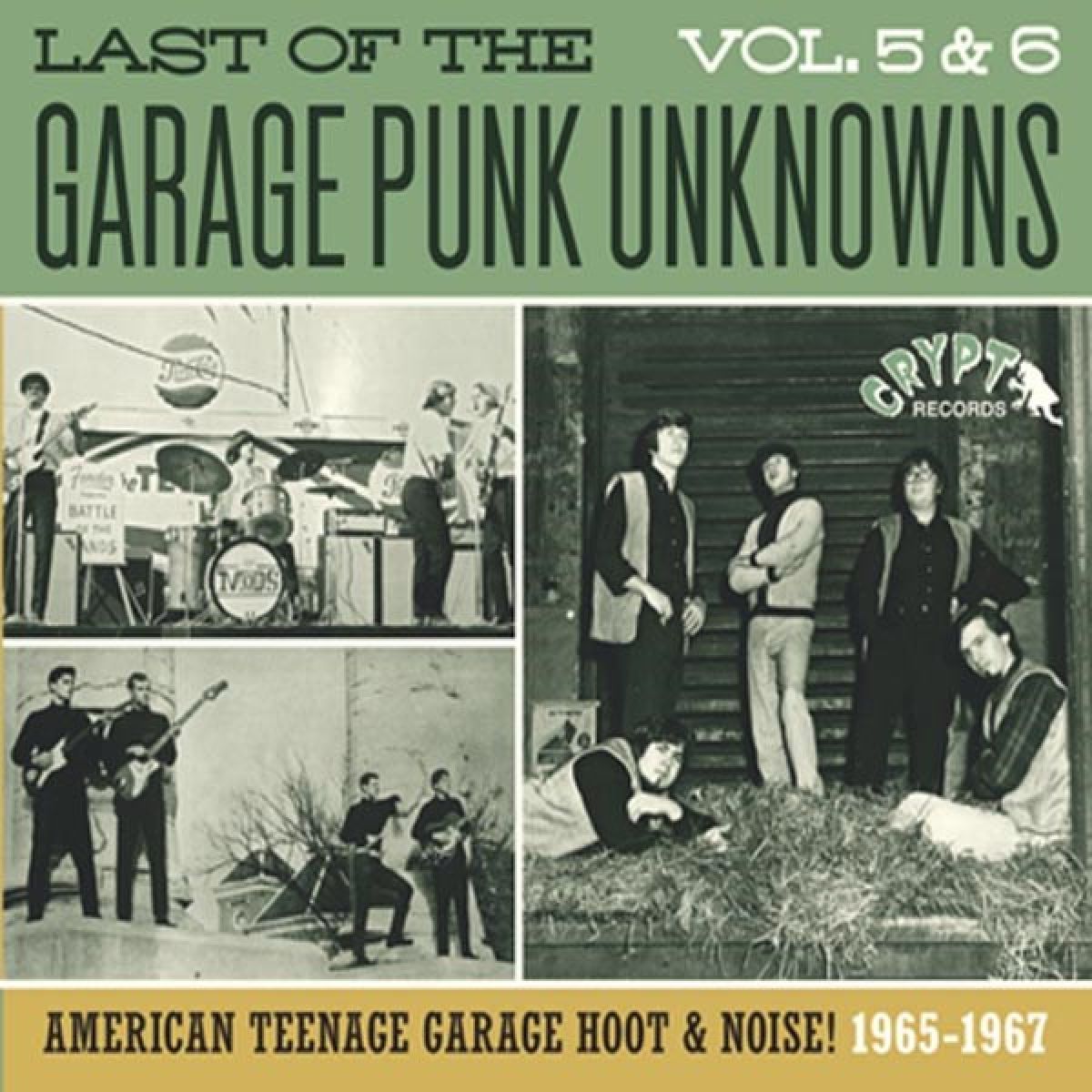 Afbeelding van Various Artists - Last Of The Garage Punk Unknowns Volume 5 & 6 (American Teenage Garage Hoot & Noise! 1965-1967)