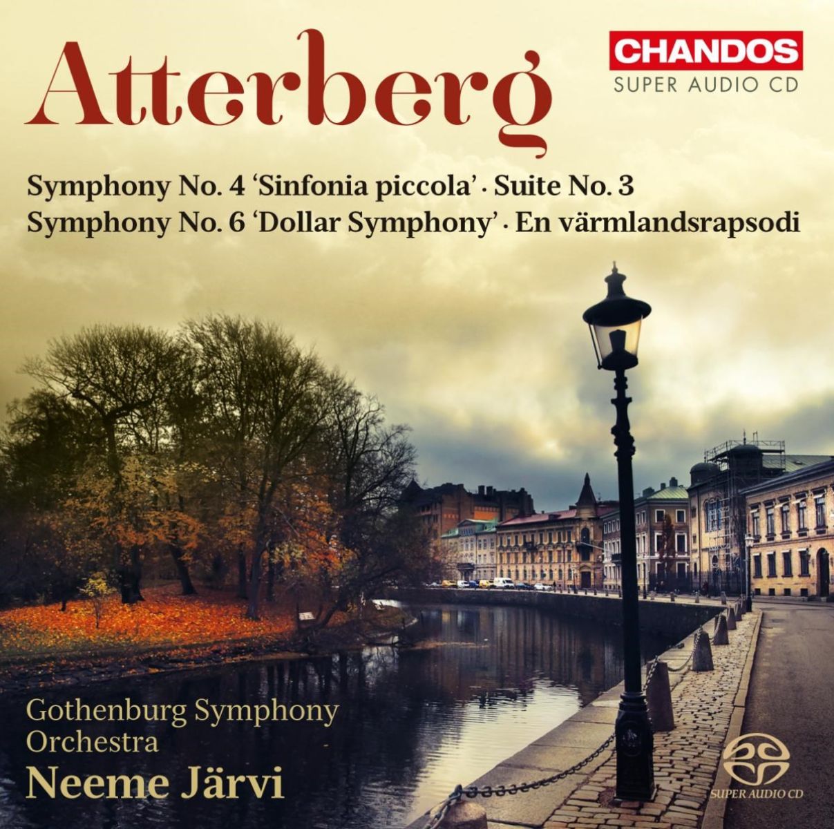 Afbeelding van Gothenburg Symphony Orchestra - Atterberg: Orchestral Works