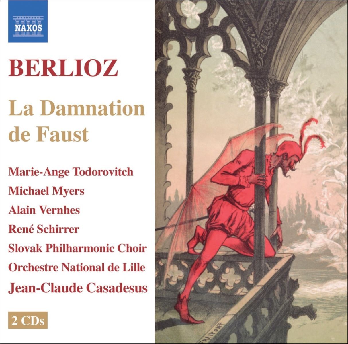 Afbeelding van Marie-Ange Todorovitch, Michael Myers, Jean-Claude Casadesus - Berloiz: La Damnation Of Faust