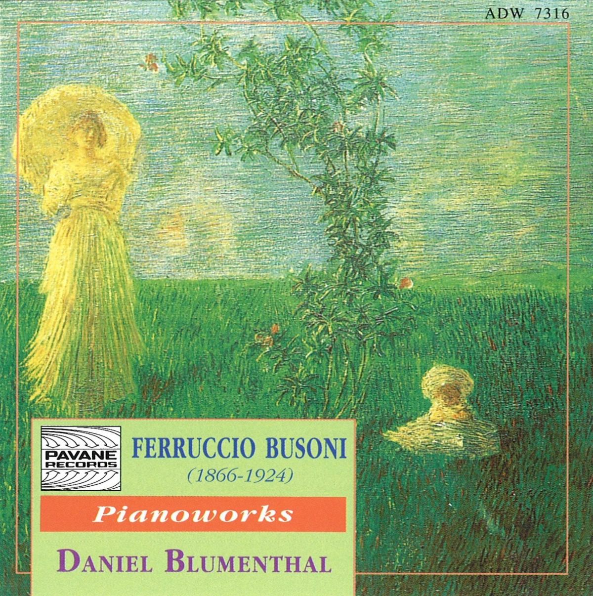 Afbeelding van Daniel Blumenthal - Busoni: Piano Works