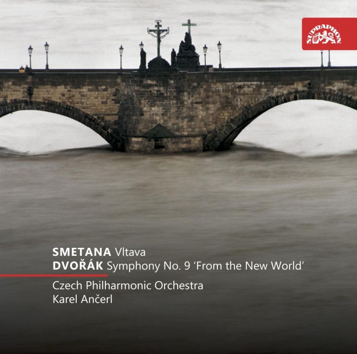Afbeelding van Czech Philharmonic Orchestra, Karel Ancerl - Smetana: Vltava | Dvořák: Symphony No.9 In E minor "From The New World"