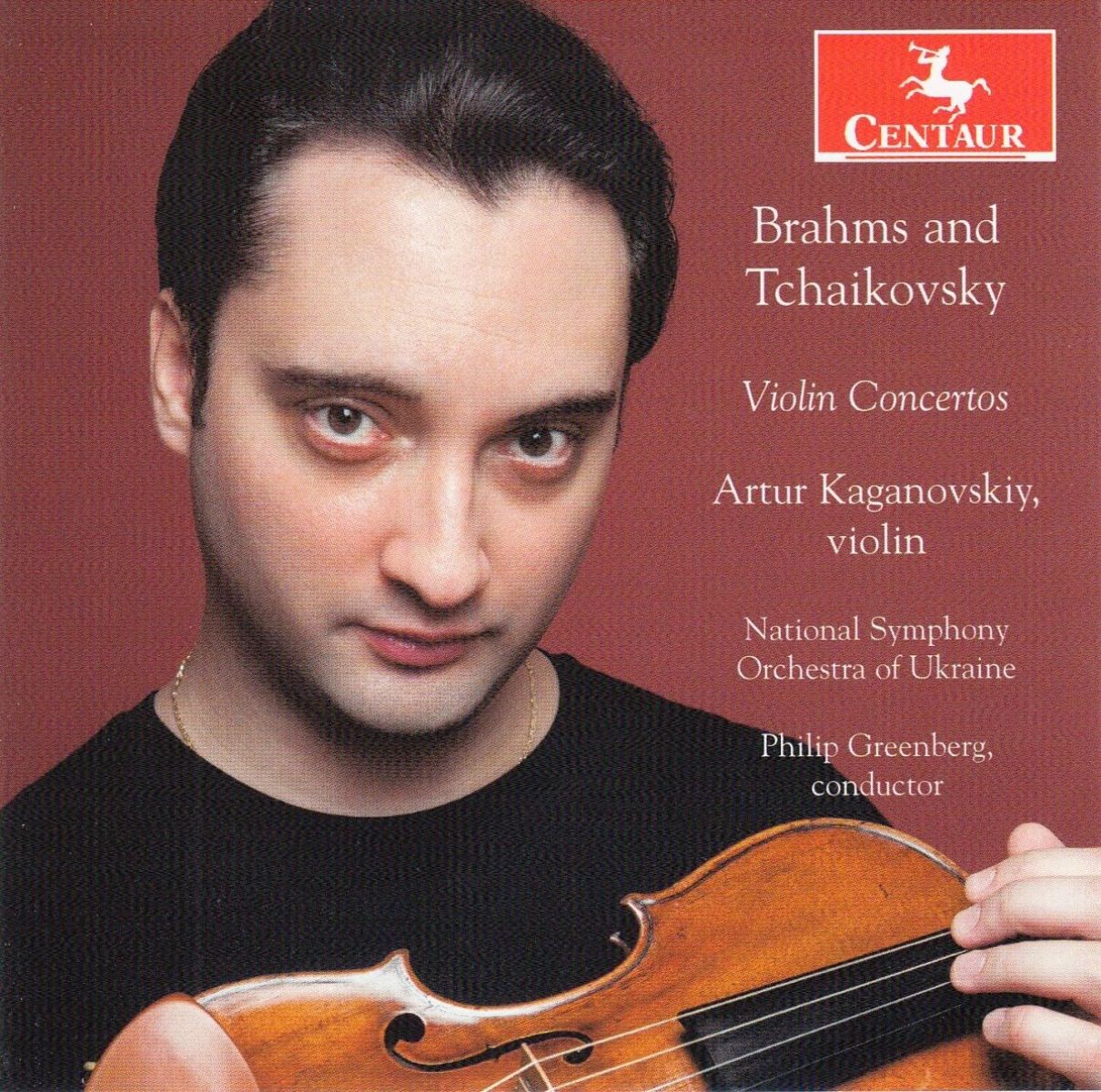 Afbeelding van Artur Kaganovskiy, National Symphony Orchestra Of Ukraine, Philip Greenberg - Violin Concertos