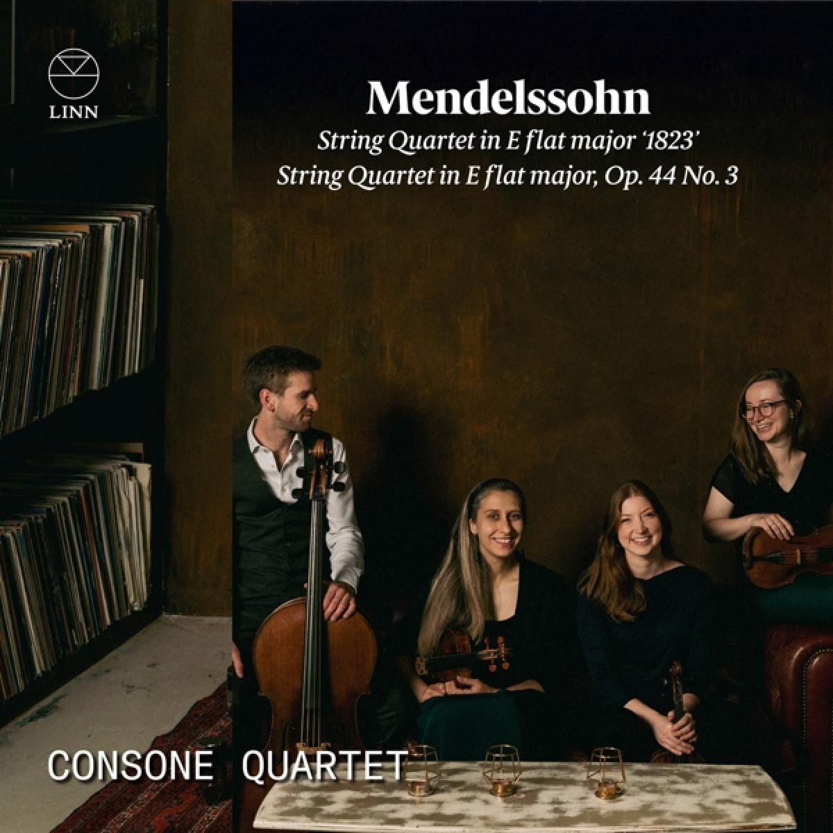 Consone Quartet - Mendelssohn: String Quartet In E Flat Major '1823' | String Quartet In E Flat major, Op. 44 No. 3